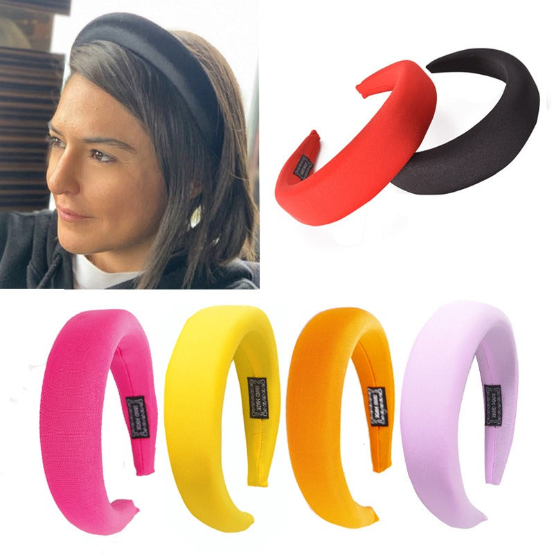 Milk Silk Face Wash Hair Band Velvet Sponge Hair Band Thickened Velvet Black Headband for Women - V.I.P Digital Presence