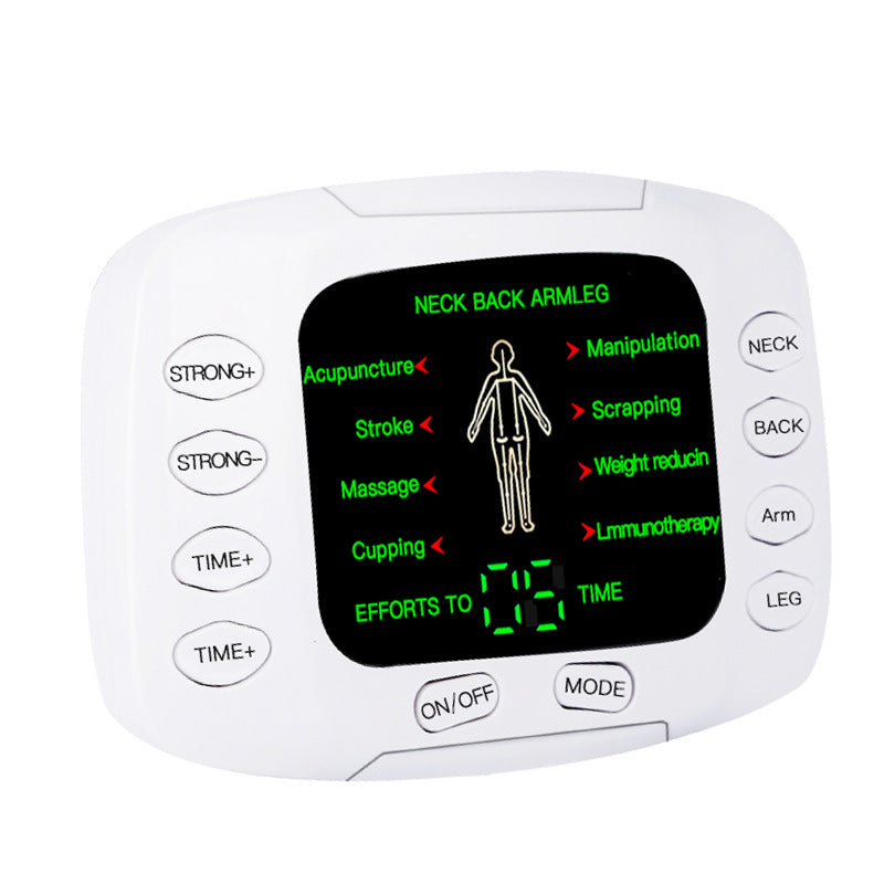 New Intermediate Frequency Digital Meridian Massager Dual Output Meridian Physiotherapy Instrument Multi-Functional Electronic Pulse Massager - V.I.P Digital Presence