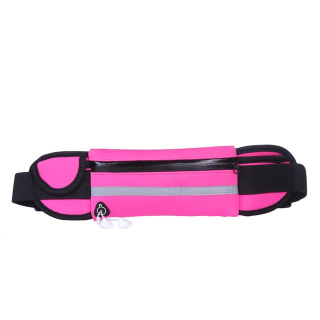 Fashion mini fanny pack for women men Portable convenient USB waist pack Travel multifunctional waterproof phone belt bag - V.I.P Digital Presence