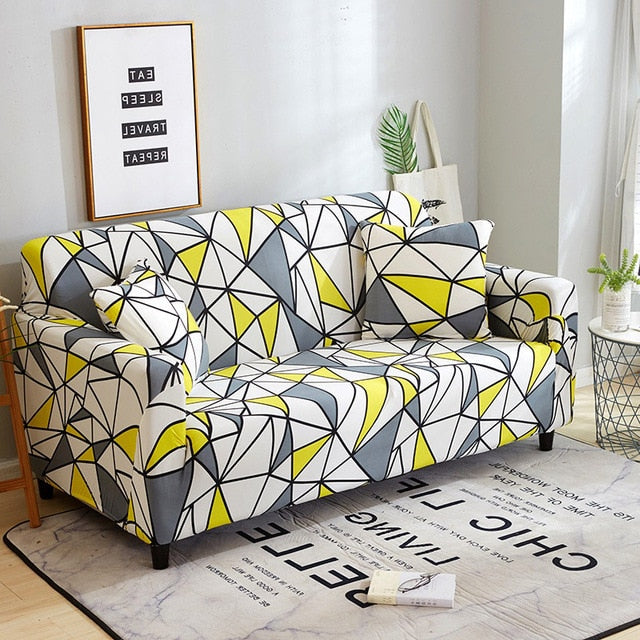 Fundas de sofá elásticas, protector de muebles, funda de poliéster para sofá de dos plazas, funda para sillón de 1, 2, 3 o 4 plazas para sala de estar