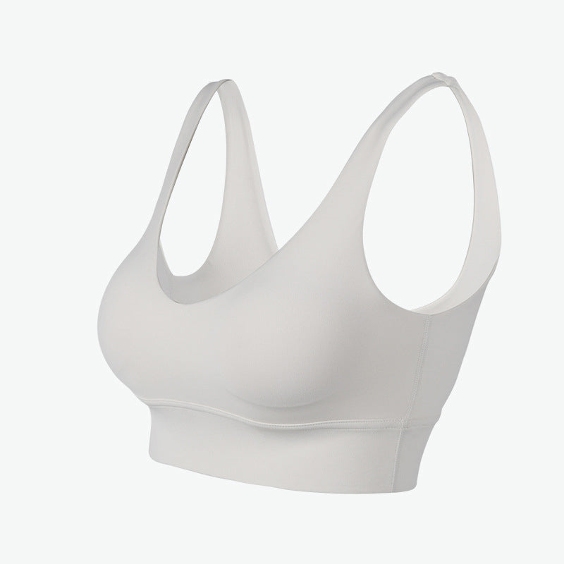 High intensity sports bra women's beautiful back top fitness vest running gathering shock-absorbing yoga bra - V.I.P Digital Presence