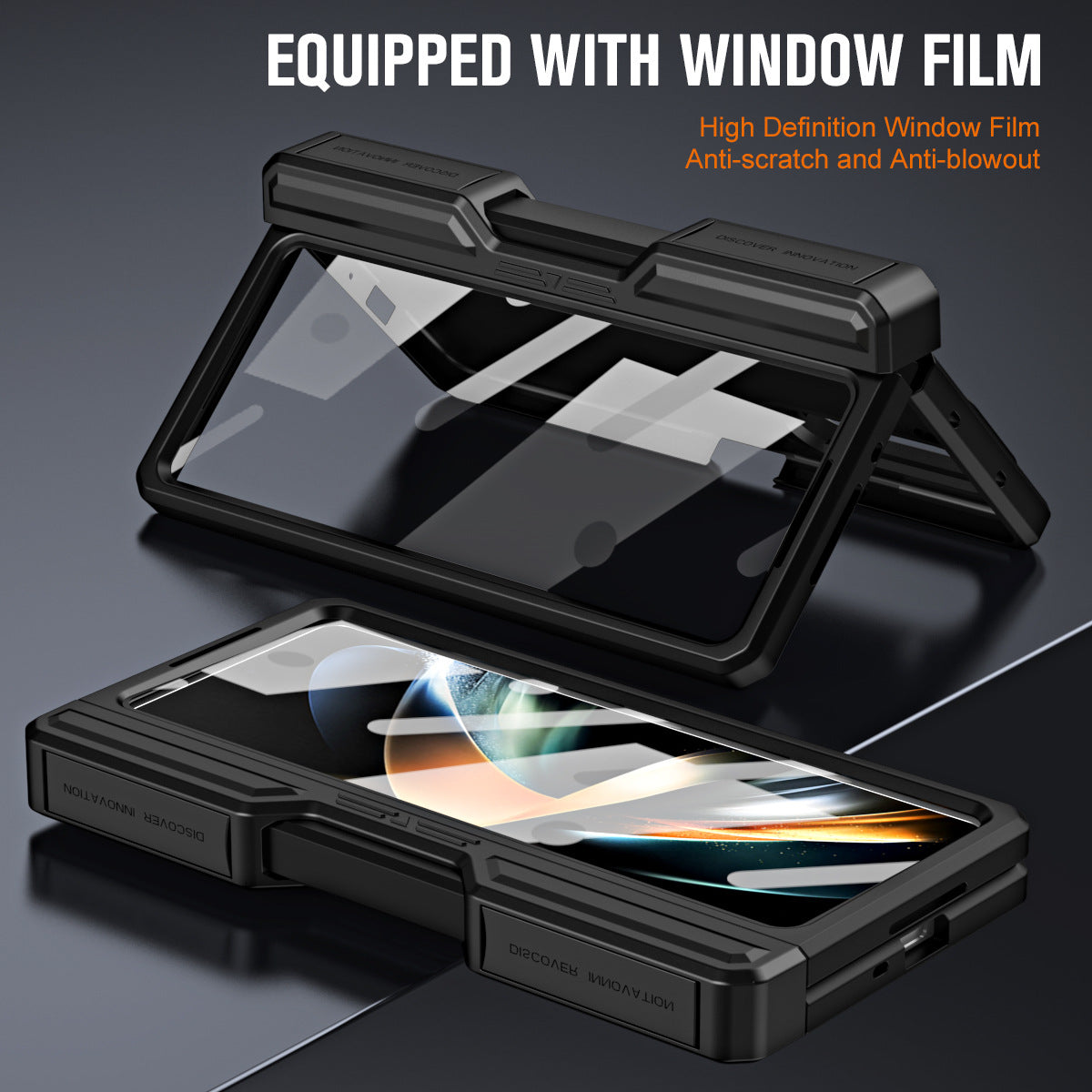 Suitable for Samsung zfold6 phone case fold5 folding protective cover, deformed steel hinge all inclusive anti drop case 5G - V.I.P Digital Presence