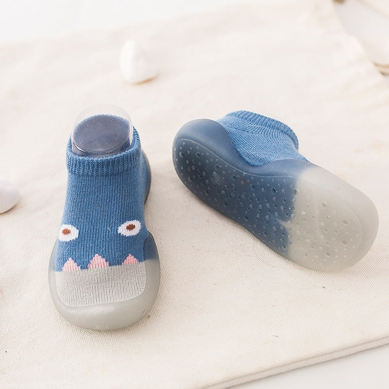 Spring and Autumn Children's Indoor and Outdoor Socks Shoes Baby Step Shoes Boys and Girls Summer Breathable Little Monster Wear resistant Board Shoes - V.I.P Digital Presence