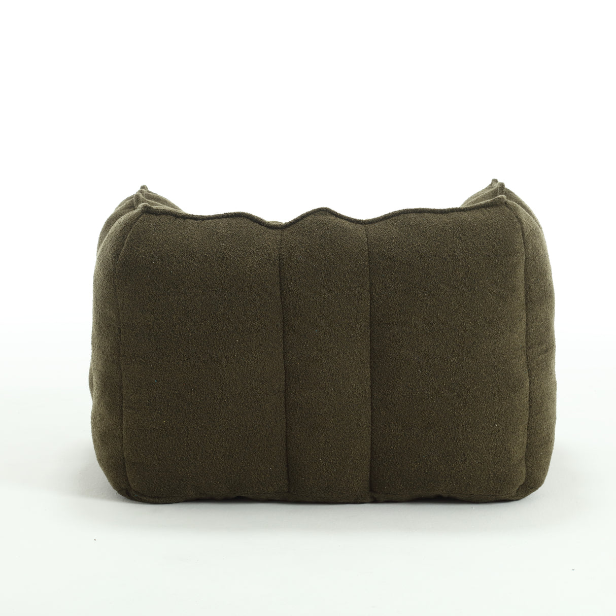 Soft Bean Bag Chair with High Resilient Foam(Chips)for living room and bedroom,Comfortable Square Lazy Sofa with Footstool - V.I.P Digital Presence