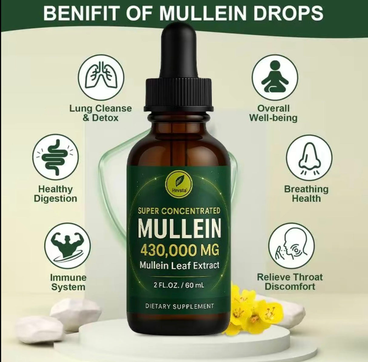 LungEase Mullein Drops