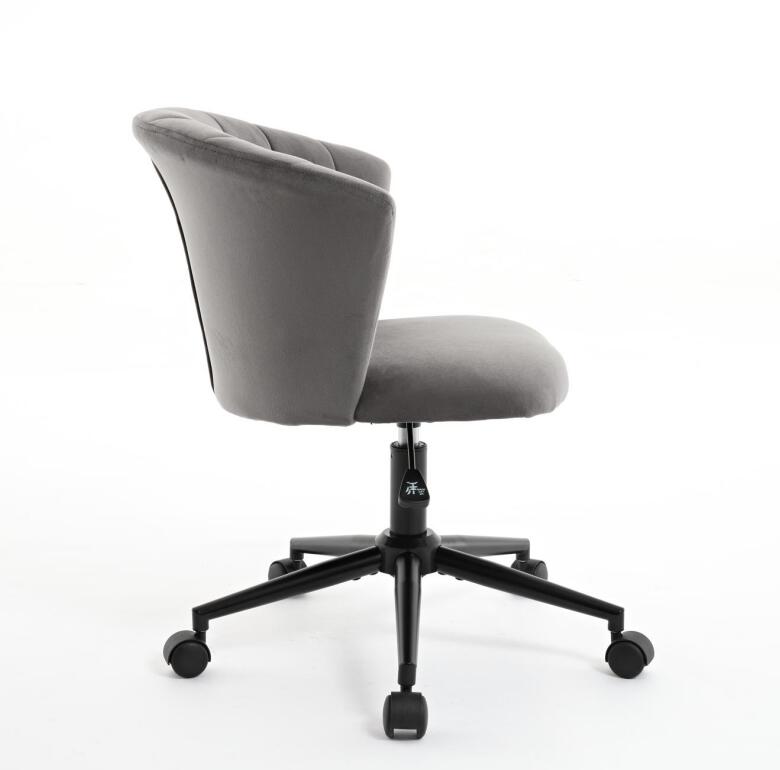 Home Office Chair, Velvet Fabric Swivel Flower Shape Computer Desk Chair for Home Office or Bedroom - V.I.P Digital Presence