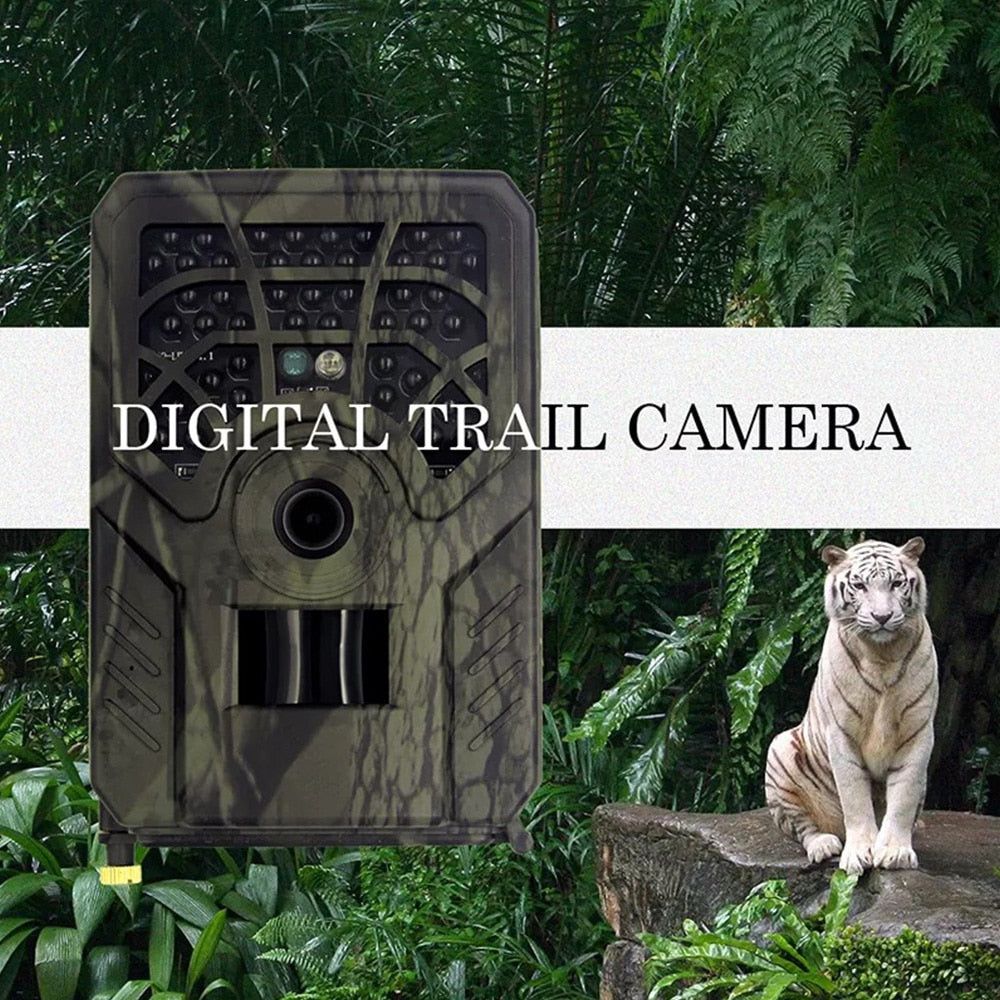 Cámara de caza al aire libre PR300C 720P, versión nocturna, para vigilancia de vida silvestre, trampas fotográficas y rastreo