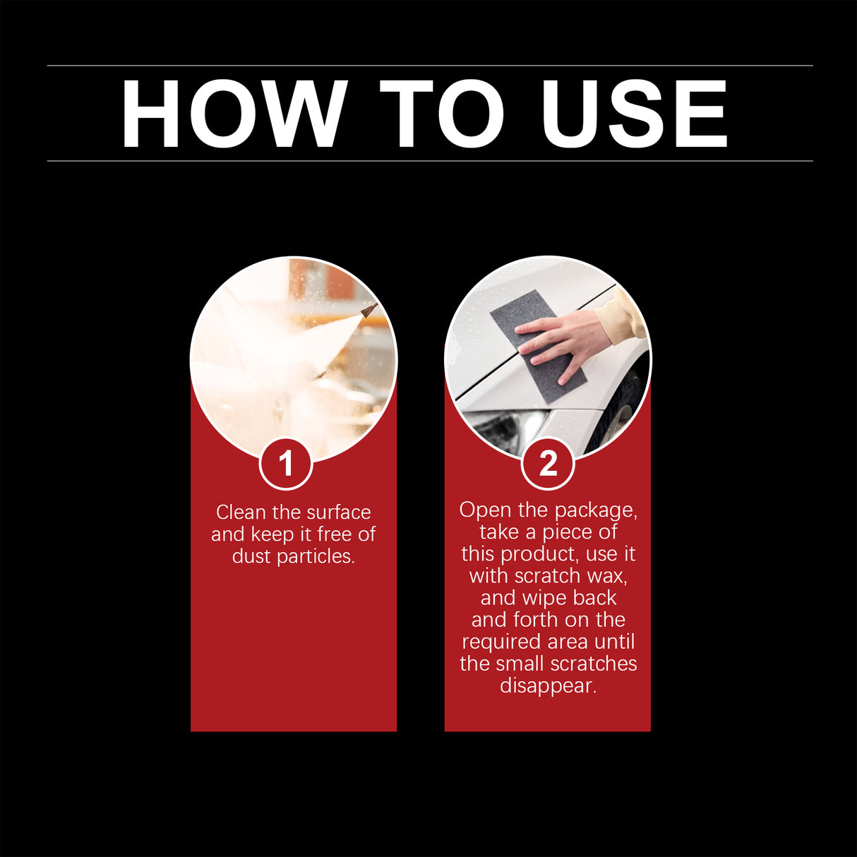 Car Scratch Remover Cloth, Car Scratch Repair Cloth Quick Scratch Repair Convenient Cloth - V.I.P Digital Presence