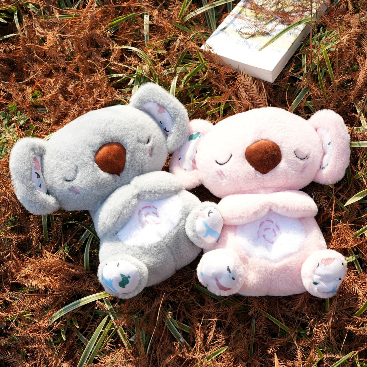 Breathing glowing cute koala baby lulls to sleep music early education doll soothes baby - V.I.P Digital Presence