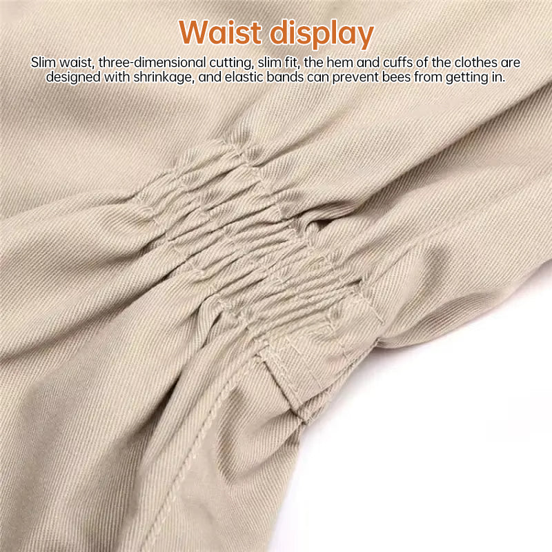 1 Set of Professional Ventilated Full - Body Beekeeping Suit with Gloves - V.I.P Digital Presence