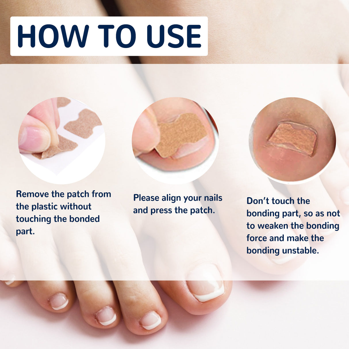 Nail Correction Patch, Nail Insert Correction And Repair Toe Manicure Nail Patch - V.I.P Digital Presence
