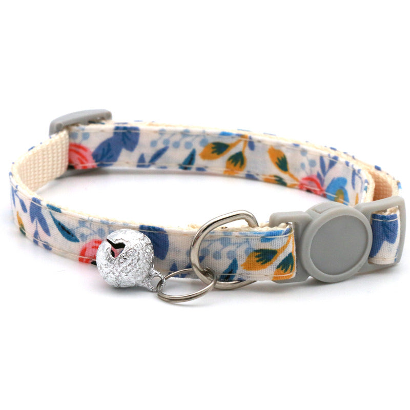 Pet Bandana Pet Collar Daisy Small Floral Sunflower Triangle Scarf for Cats and Dogs - V.I.P Digital Presence