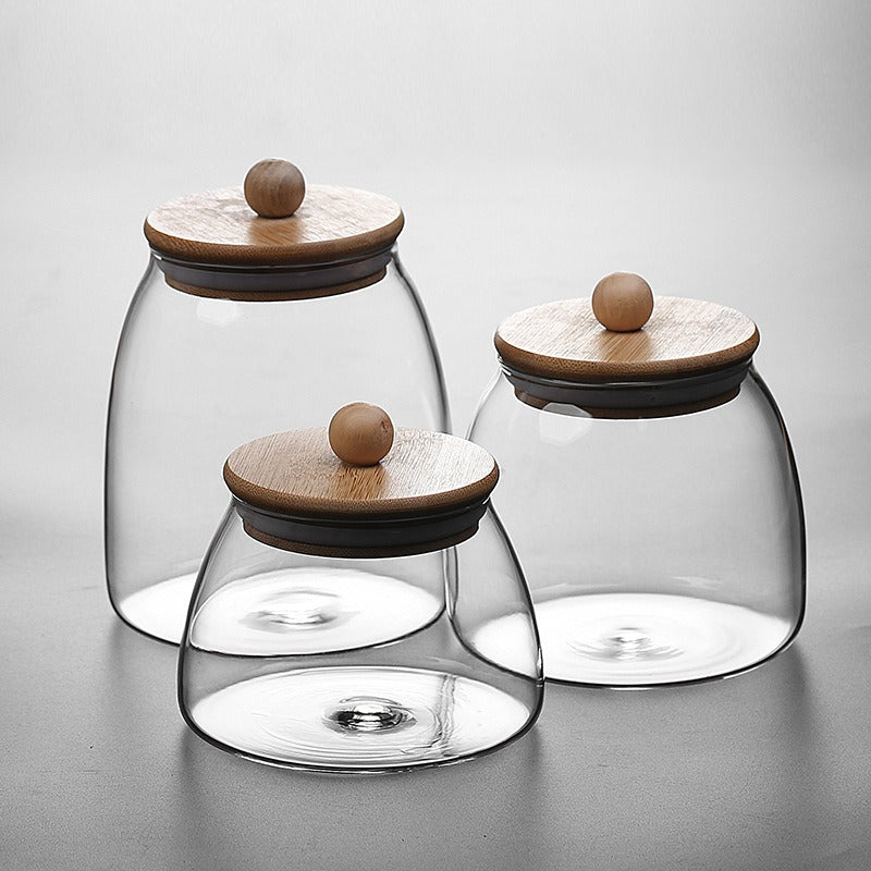 Transparent glass grain storage tank - V.I.P Digital Presence