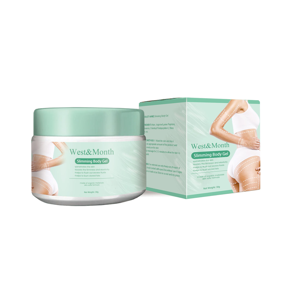 Slimming Body Gel, Firming Skin Body Slimming Massage Shaping Gel - V.I.P Digital Presence