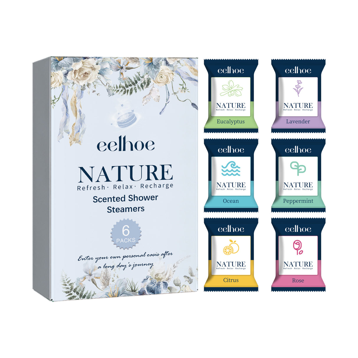 Shower Tablets Keep Fragrance Aromatherapy Shower Tablets Deep Cleansing Relaxing Spa Shower Tablets