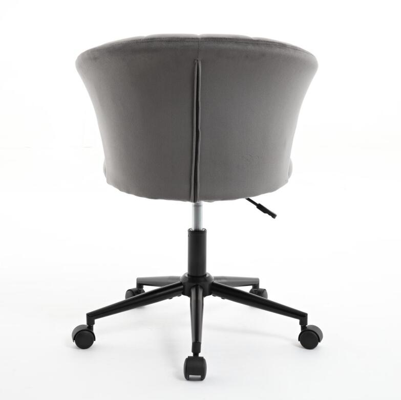 Home Office Chair, Velvet Fabric Swivel Flower Shape Computer Desk Chair for Home Office or Bedroom - V.I.P Digital Presence