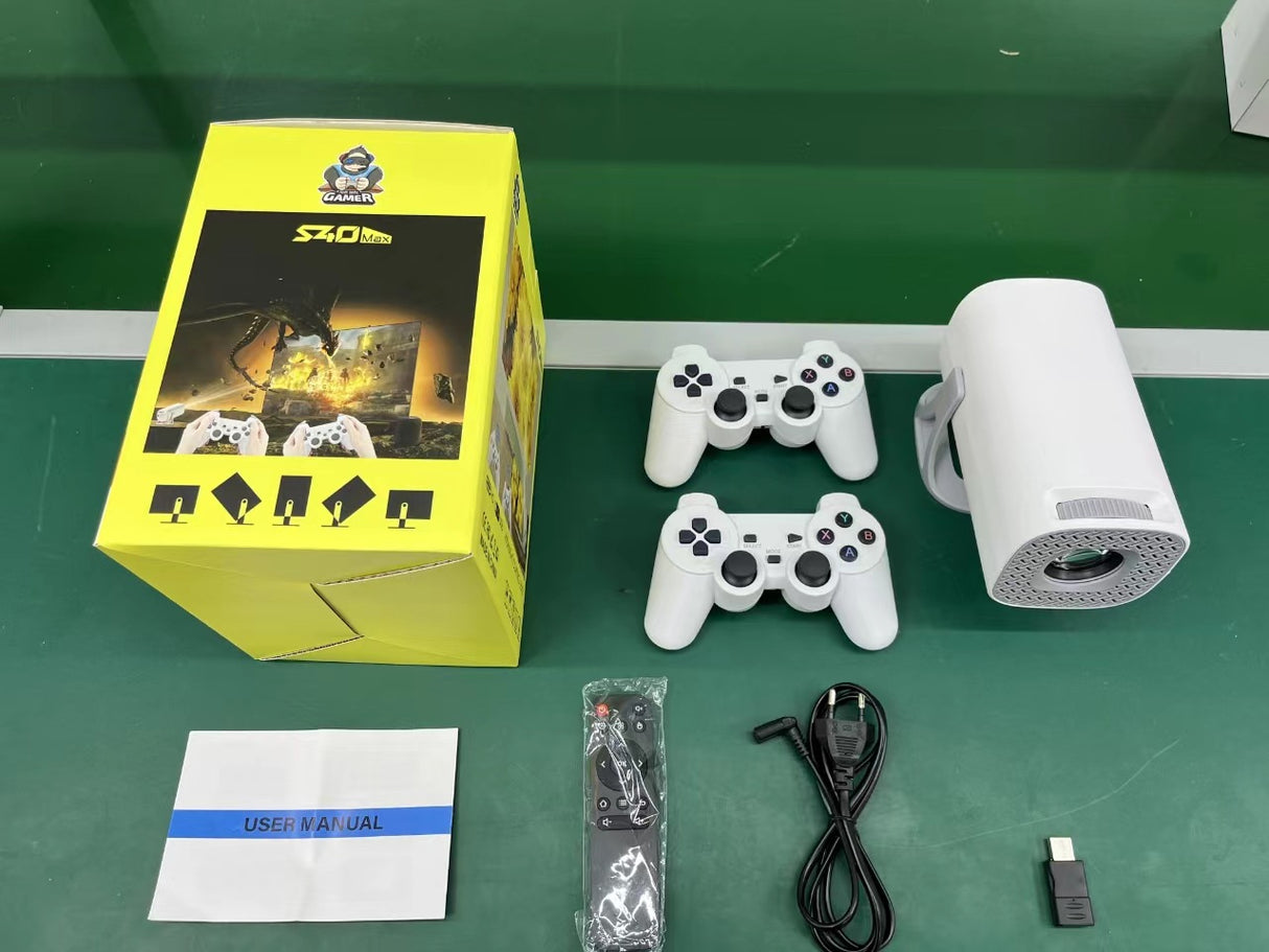 Game hot projector MAX300 portable 4k high-definition smooth with wireless controller - V.I.P Digital Presence