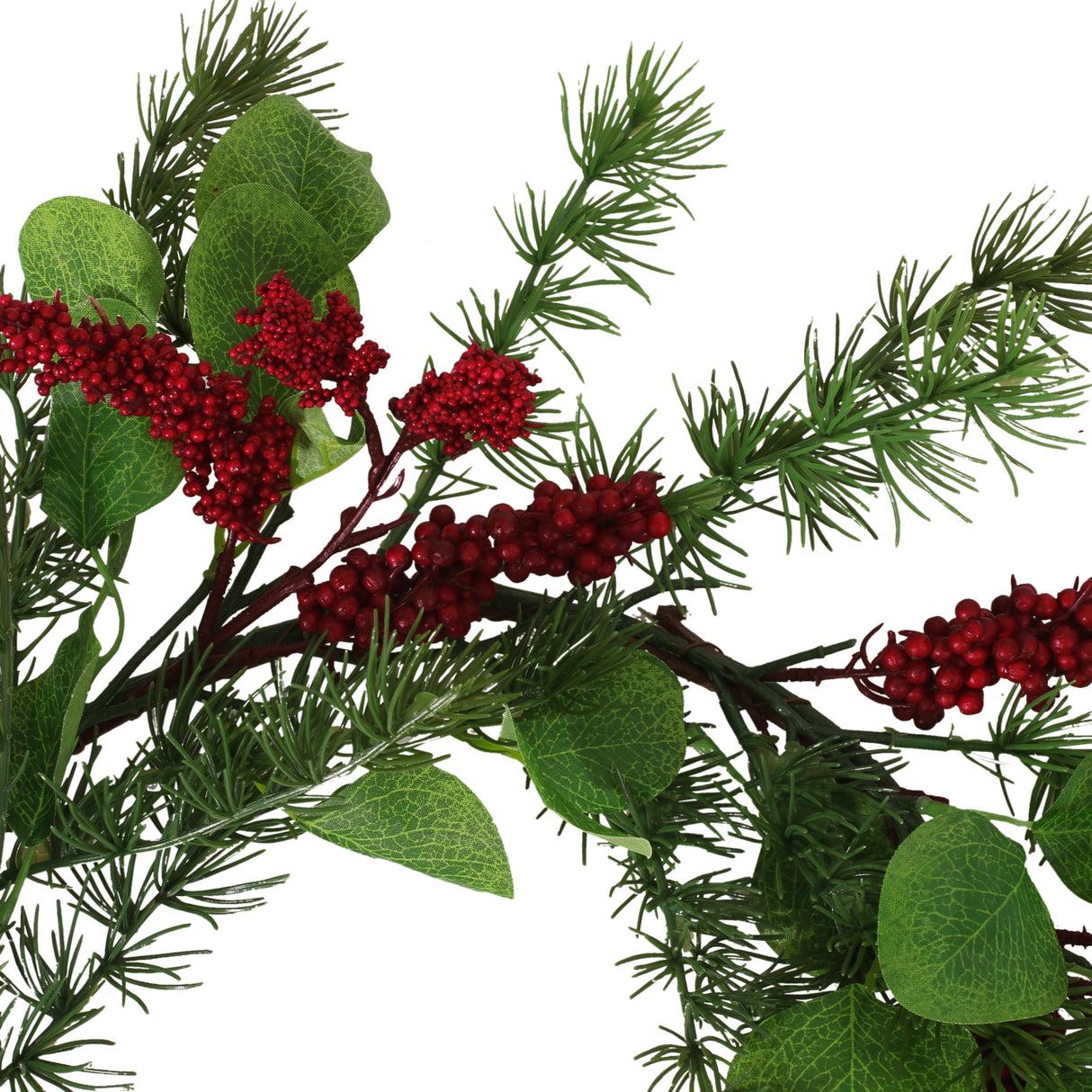 5' LEAVES/BERRY GARLAND - V.I.P Digital Presence