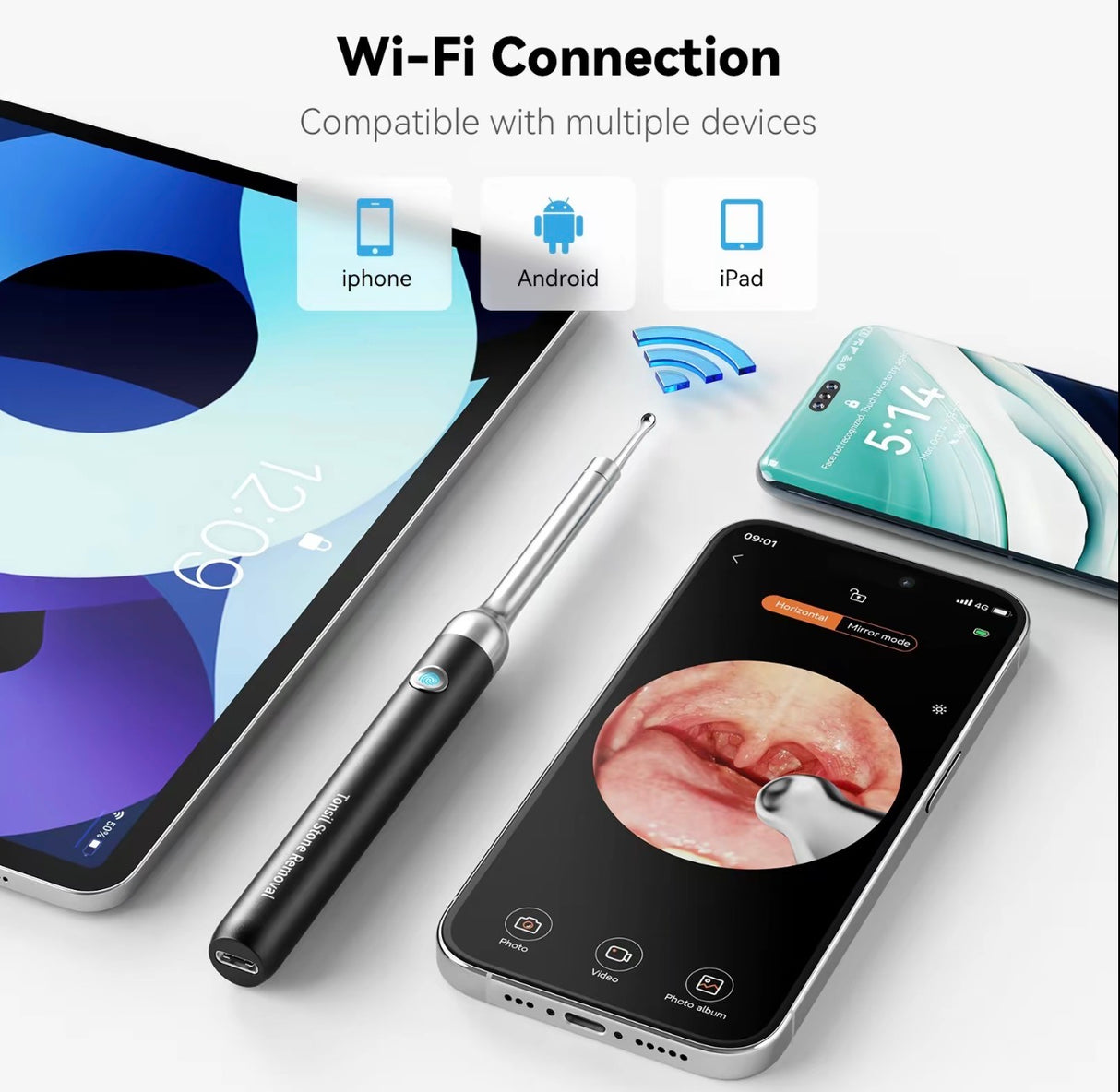 TonsilClear WiFi Stone Remover Kit
