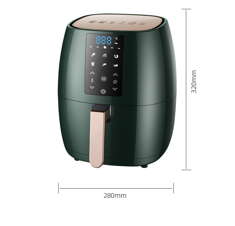 Household Appliances Smart Touch Automatic Power Off Touch Large Capacity Air Fryer Visual Air Fryer 5.5L - V.I.P Digital Presence