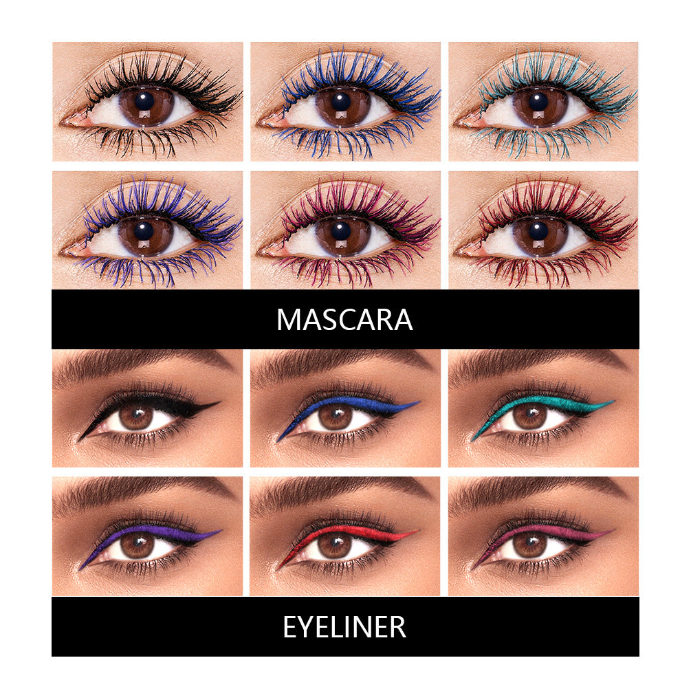 NICEFACE Mascara + Eyeliner Slender Curling Waterproof Sweat-Proof And Not Smudged Eyeliner Gel Pen - V.I.P Digital Presence