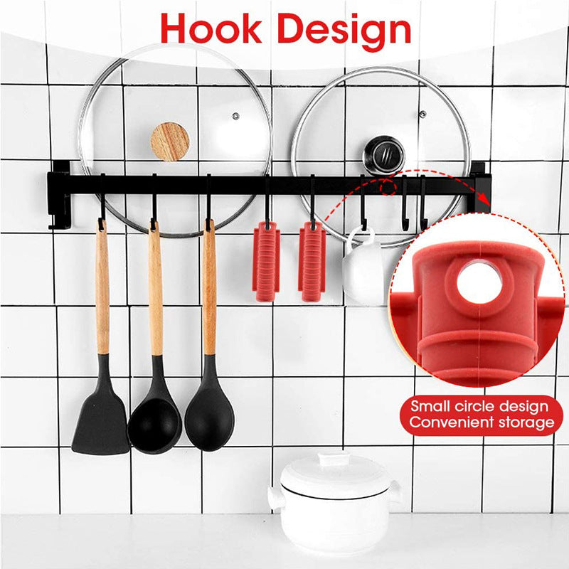 Silicone insulated pot handle sleeve set high-temperature resistant and anti slip pot ear clip anti scald hand clip - V.I.P Digital Presence