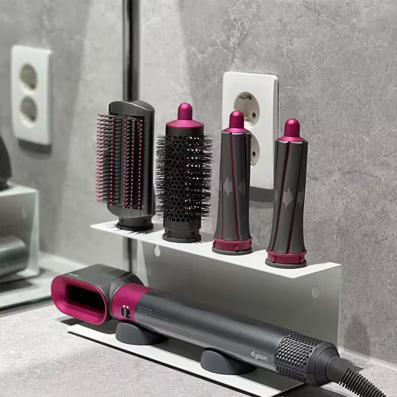 Non - Perforated Hair Dryer Holder. Also for Straighteners & Curling Irons. Ideal for Bathroom Sorting - V.I.P Digital Presence