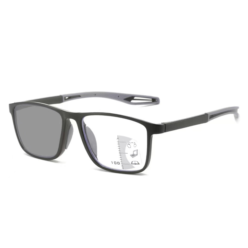 Ultralight Outdoor Photochromic Reading Glasses Fashion Trend Color Changing Progressive Multifocal Eyeglasses Finished Eyewear - V.I.P Digital Presence
