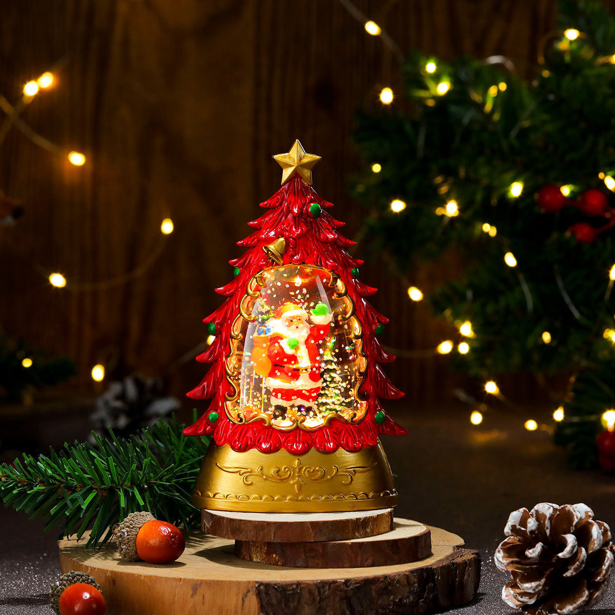 Christmas gifts, painted Christmas trees, glowing candles, oil lamps, children's small gifts, wind lamps, bar table decorations, ornaments - V.I.P Digital Presence