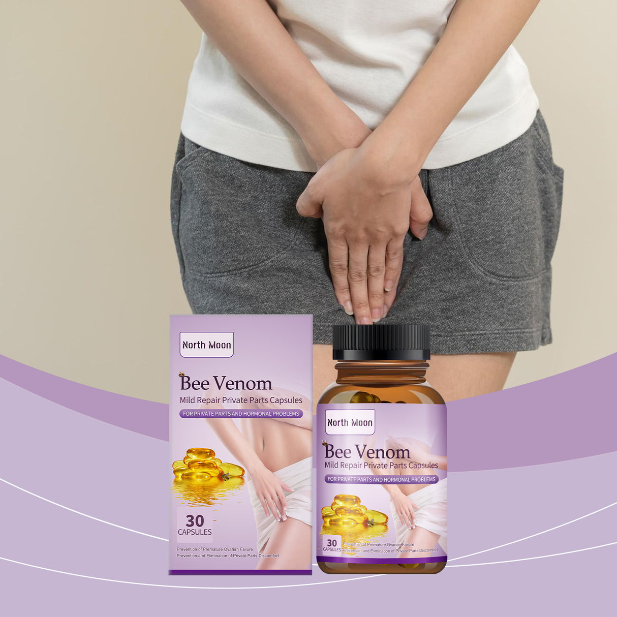 Women's Body Care Gel Moisturizing Moisturizing Body Relief Mild Treatment Gel - V.I.P Digital Presence