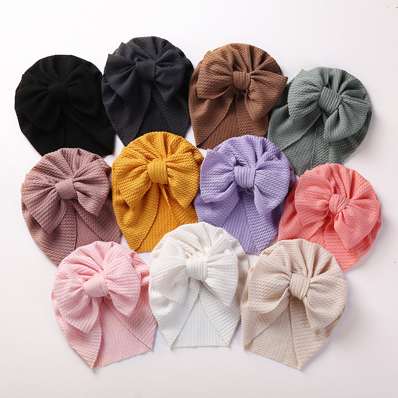 Pit Strip Children's Hat Double Bow Baby Baotou Cap Baby Warm Indian Tire Cap - V.I.P Digital Presence