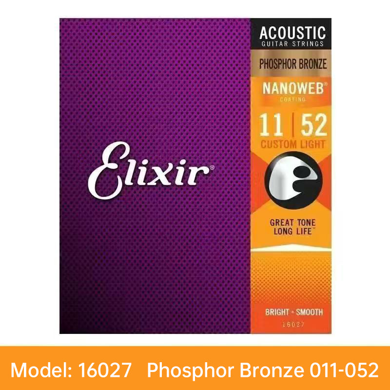 Acoustic Guitar Strings: 80/20 Bronze with NANOWEB Coating, Long - lasting Bright Tone, Comfortable Feel, Medium 13 - 56 - V.I.P Digital Presence