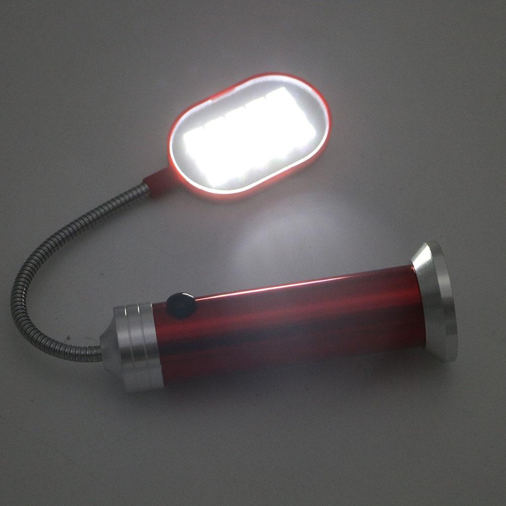 LED Flashlight Flexible 1 Mode Aluminum Desk Light Lamp 15 LED With Magnet Torch Perfect Companion Light - V.I.P Digital Presence