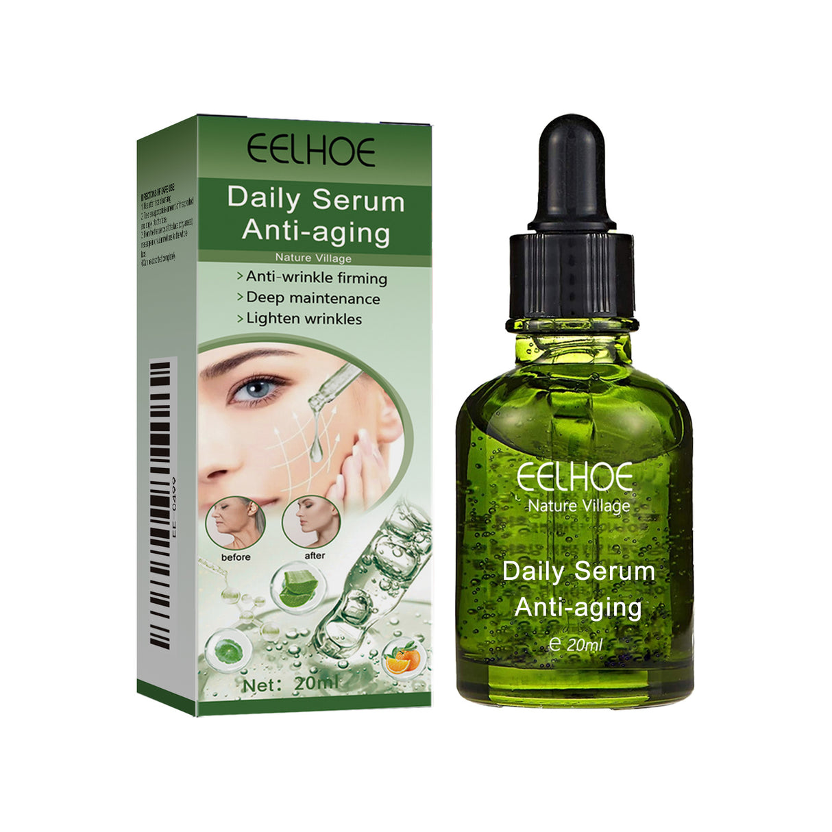 Deep Anti-Wrinkle Serum, Facial Firming Reduces Fine Lines And Wrinkles, Shrinks Pores And Improves Skin - V.I.P Digital Presence