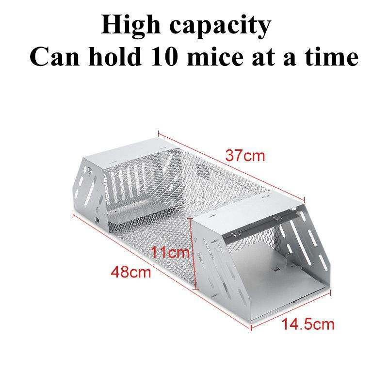 Humane Rat Trap, Chipmunk Rodent Trap That Work for Indoor and Outdoor Small Animal - Mouse Voles Hamsters Live Cage - V.I.P Digital Presence