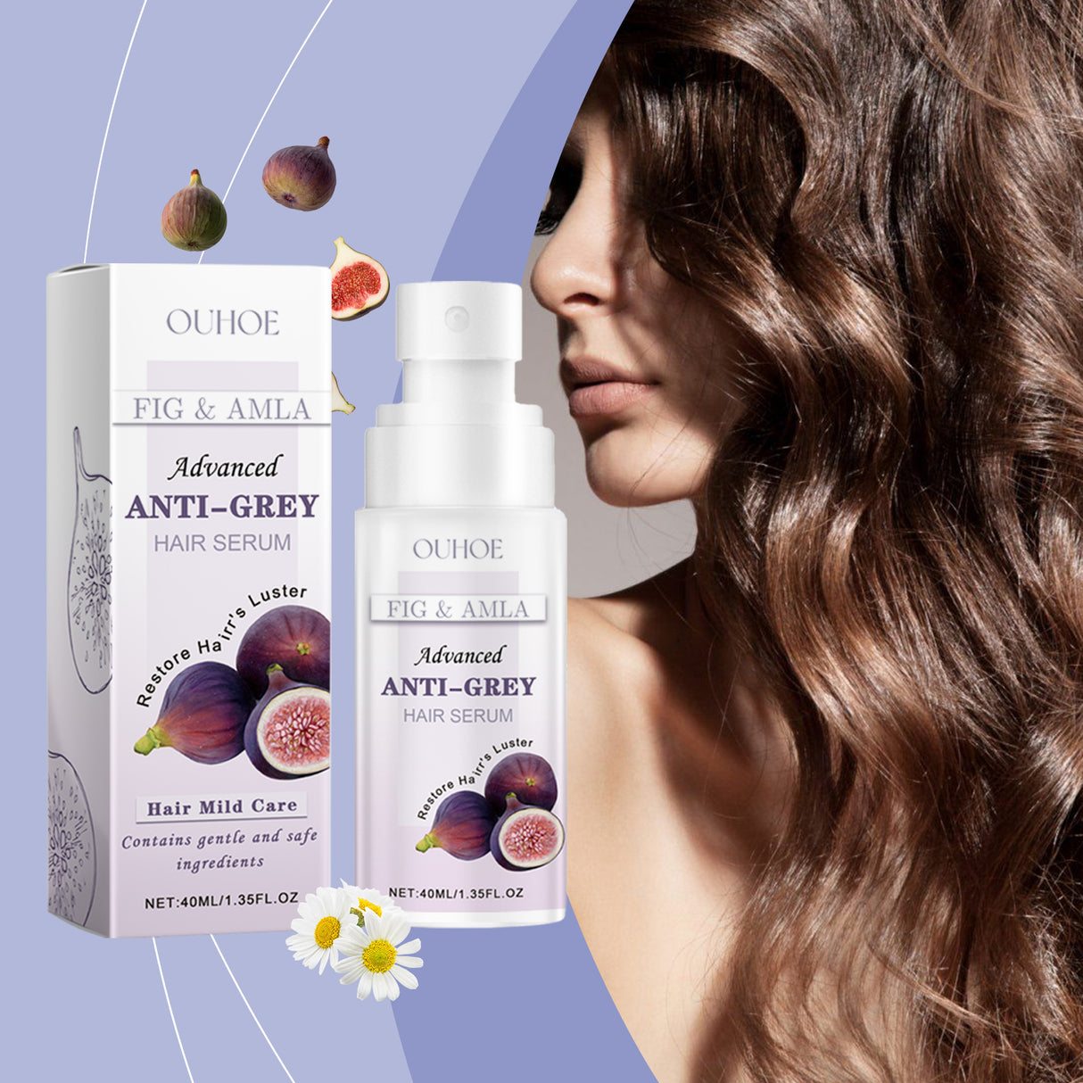 Grey Hair Essence Gentle, Non-Irritating Hair Easy Color Change Moisturizing Soft And Smooth Hair Care Essence - V.I.P Digital Presence