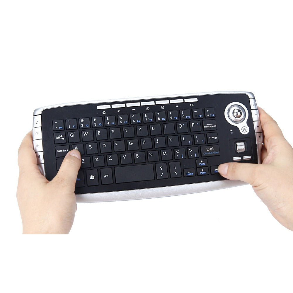 Air Flying Mouse Wireless Track Ball Keyboard Mini 2.4G Wireless Key Mouse 2-in-1 Mouse Keyboard Set - V.I.P Digital Presence