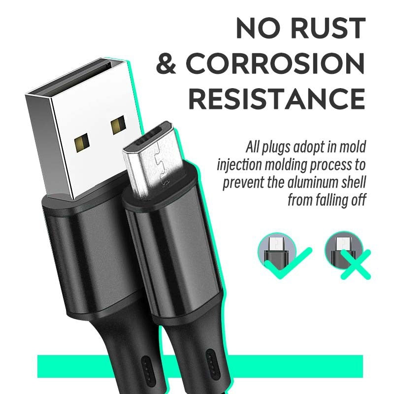 PS4 controller charging cable micro USB data cable wireless controller charging cable 1/2/3 meter connection cable - V.I.P Digital Presence