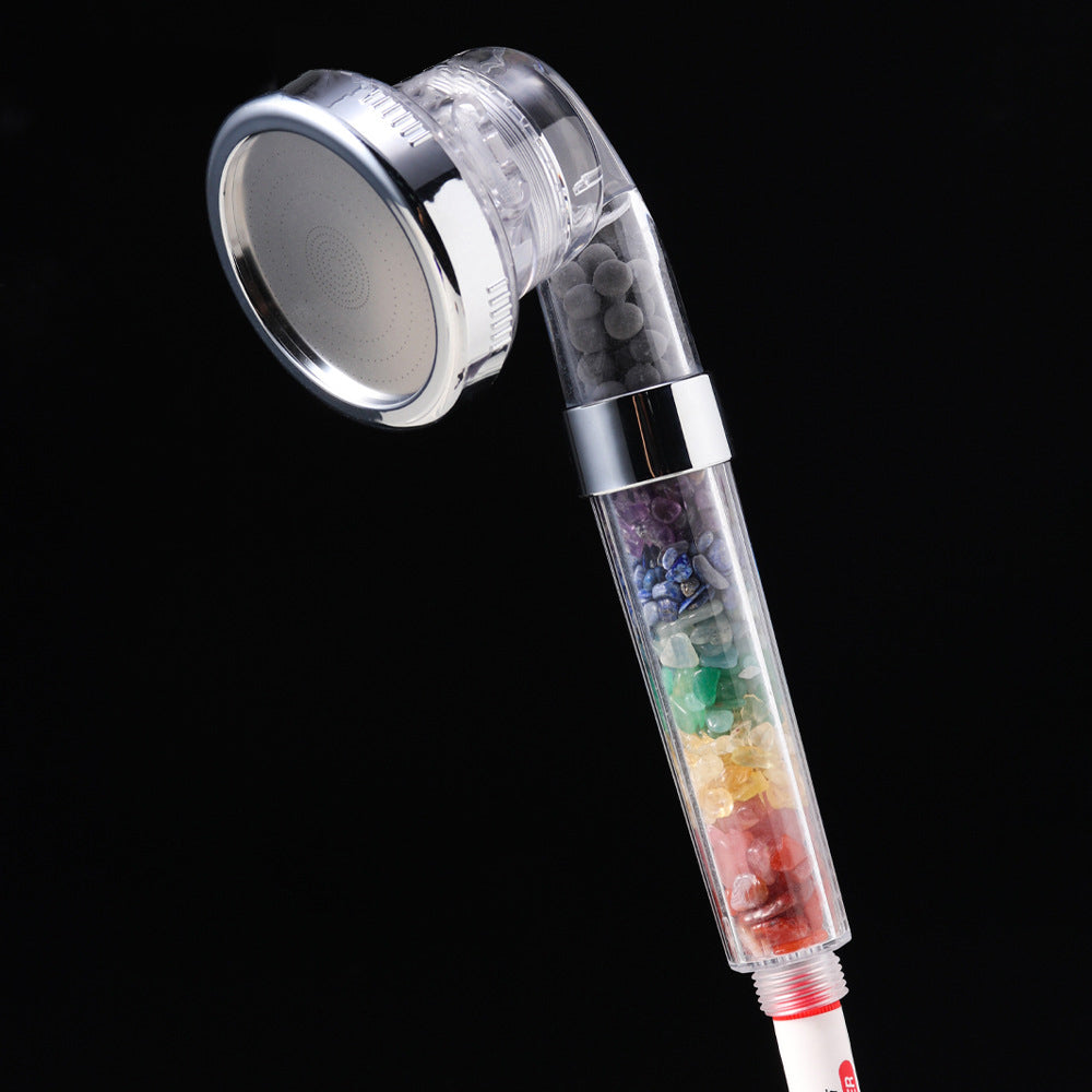 Seven-Color Crystal Gravel Shower - V.I.P Digital Presence