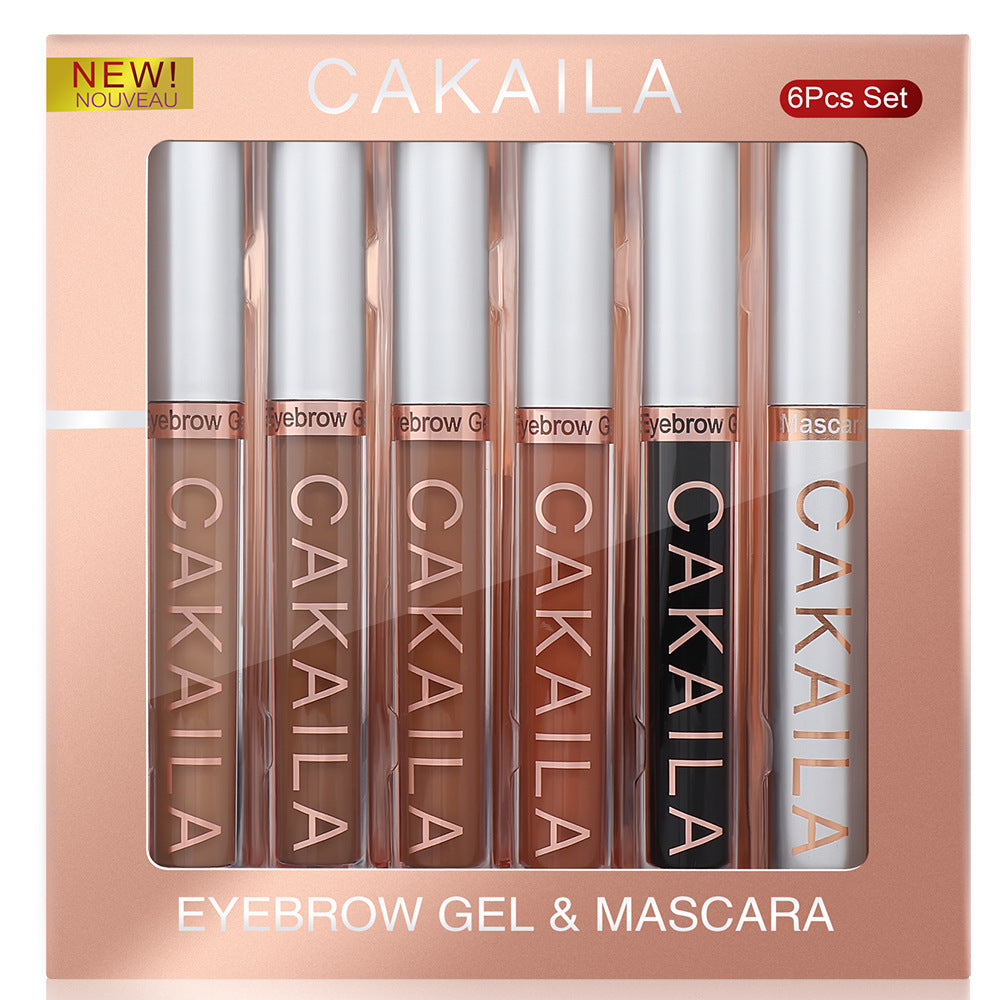 CAKAILA Eyebrow dye matte non-smudge dyeing makeup eyebrow shaping eyebrow dye mascara set - V.I.P Digital Presence