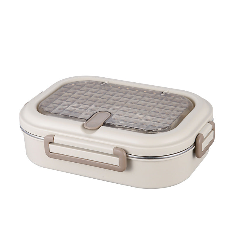 Large capacity 304 stainless steel insulation three-compartment lunch box - V.I.P Digital Presence