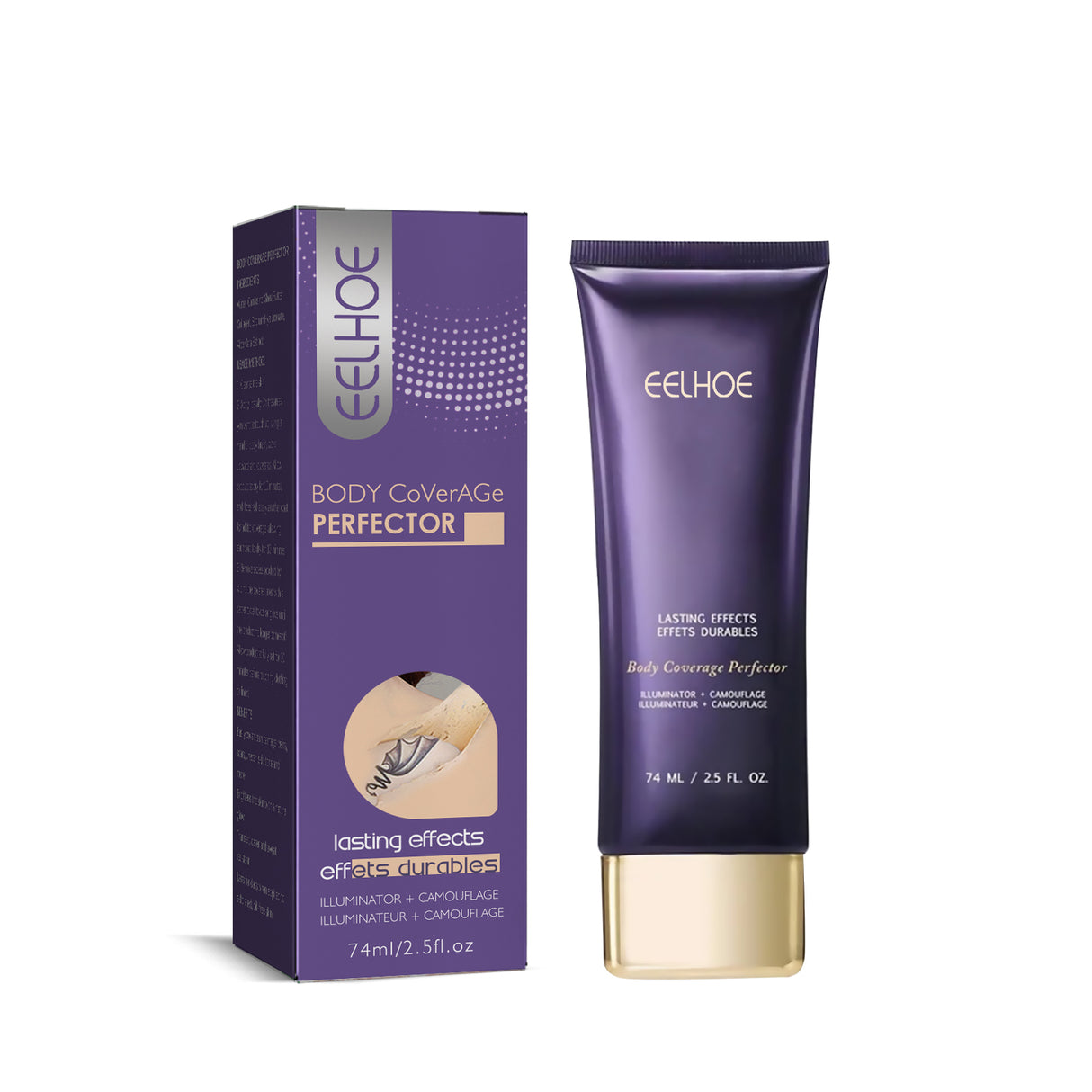 Tattoo Concealer Cover Body Tattoo Scars BirthMark Moisturizing Whitening Invisible Concealer - V.I.P Digital Presence