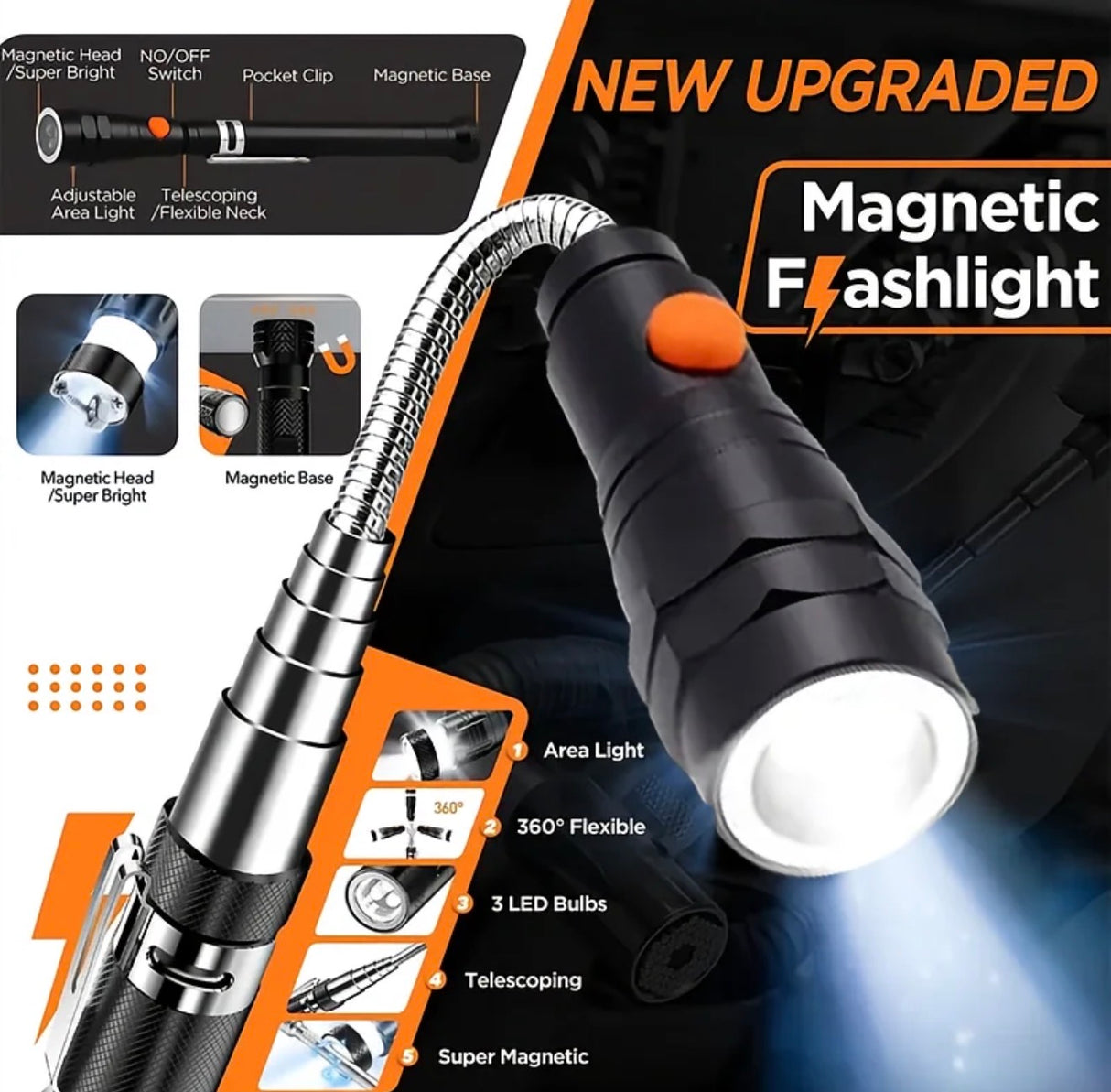 MagReach Telescoping Pickup Tool