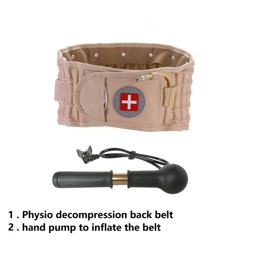 Lumbar Spinal-air Decompression Back Belt Air Traction Waist Protect Belt Pain Lower Lumbar Support Fit for 29 inches -49 inches - V.I.P Digital Presence