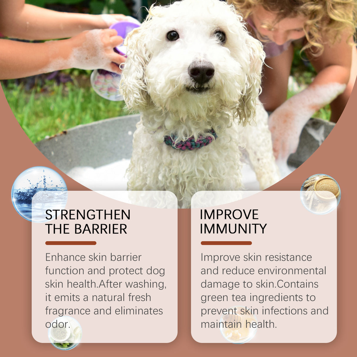 Shampoo For Dogs Gentle Cleansing Shampoo For Dog Hair Moist, Smooth And Tangle-Free - V.I.P Digital Presence