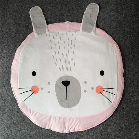 Bonita alfombra de juego de animales para bebé
