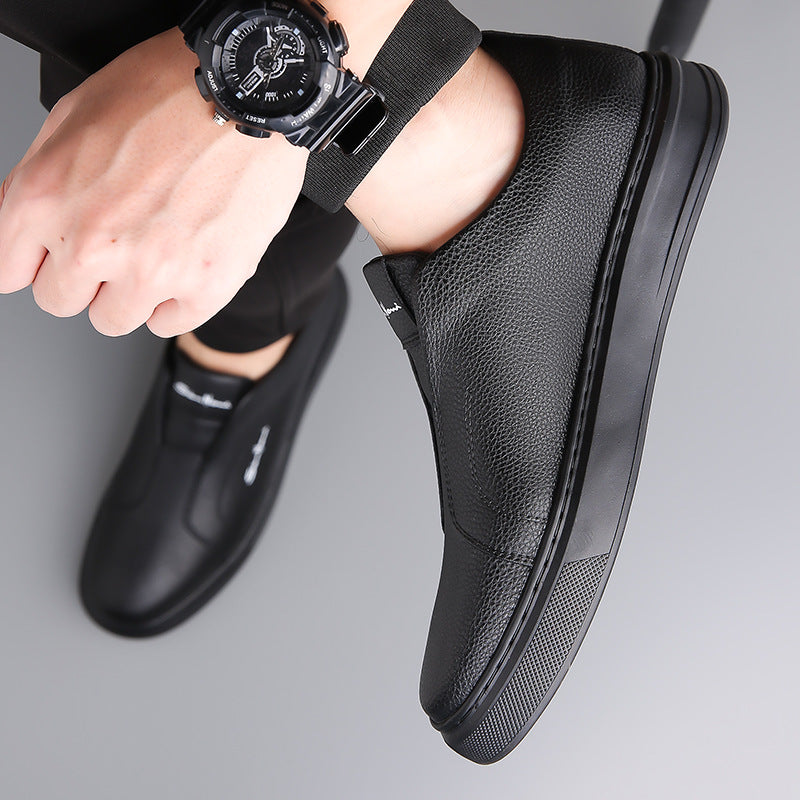 Sneakers with a casual style and anti slip lace up flat bottom with soft sole and soft surface can be easily kicked with one foot - V.I.P Digital Presence