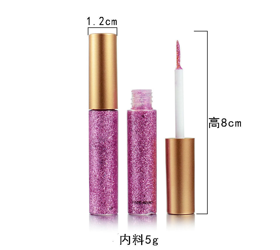 Explosive Sequins Pearl Glitter Liquid Eyeliner Ten Sets Liquid Eyeliner - V.I.P Digital Presence