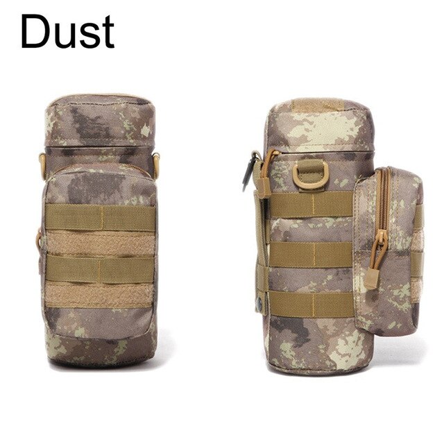 Outdoor Water Bottle Pouch Military Tactical Molle Kettle Case Waist Bag Multifunction Pockets EDC Gear Camping Hiking Riding - V.I.P Digital Presence