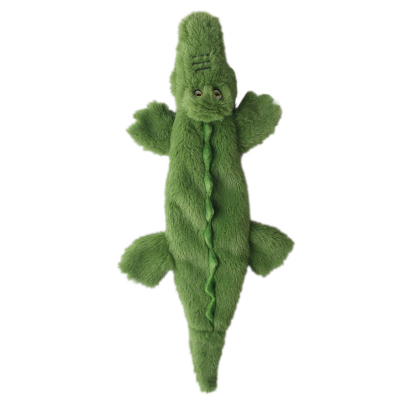 New Pet Plush Crocodile Pig Elephant Sound Paper Toy Dog Boredom-Relieving Durable Shell Toy - V.I.P Digital Presence